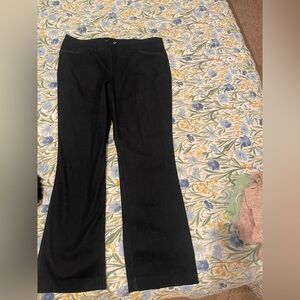 Croft & Barrow Dark Flare Pants